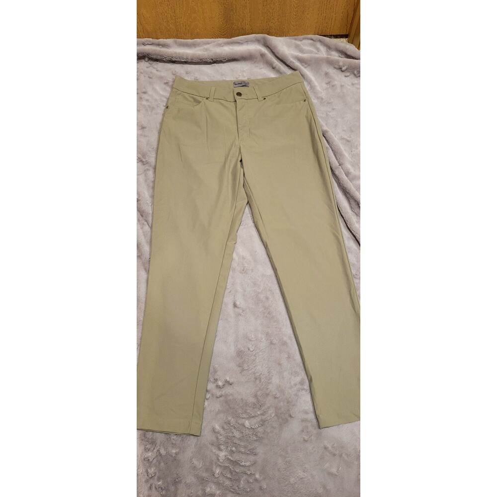 VRST Athletic Pants Mens 32x30 Khaki Limitless 5 Pocket Tech Pant Golf Preppy